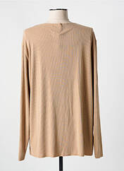 T-shirt beige SWEET PANTS pour femme seconde vue