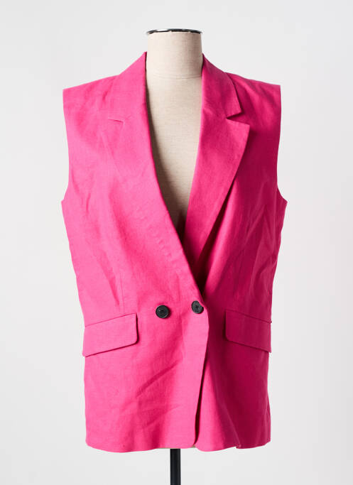Blazer rose IKKS pour femme