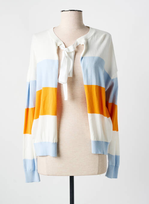 Gilet manches longues bleu WEILL pour femme