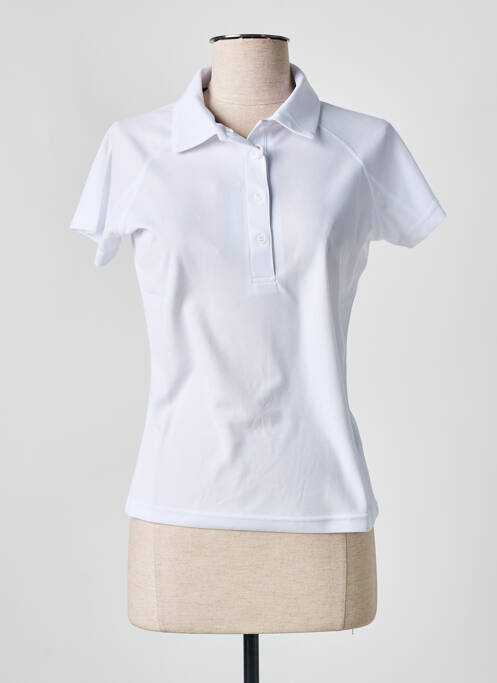 Polo blanc SLAZENGER pour femme