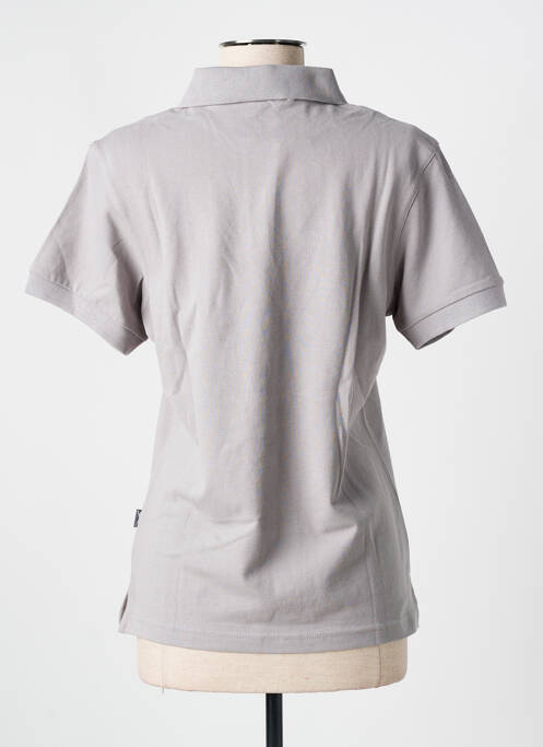 Polo gris SLAZENGER pour femme