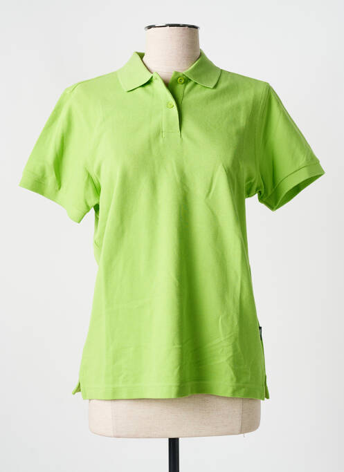 Polo vert SLAZENGER pour femme