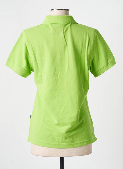 Polo vert SLAZENGER pour femme