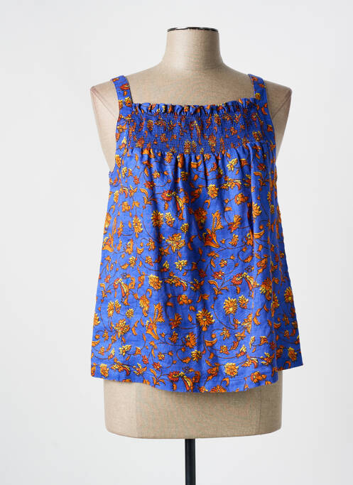 Top bleu LE COMPTOIR DES QUARTIERS pour femme