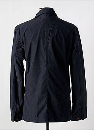 Blouson fermeture zippée sous rabat pressionné bleu TIMBERLAND homme