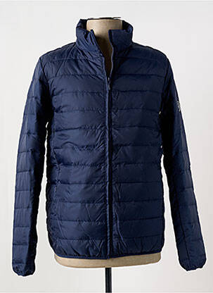 Doudoune poches sans capuche bleu TED LAPIDUS homme