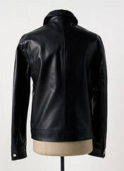 Veste simili cuir noir CELIO pour homme seconde vue