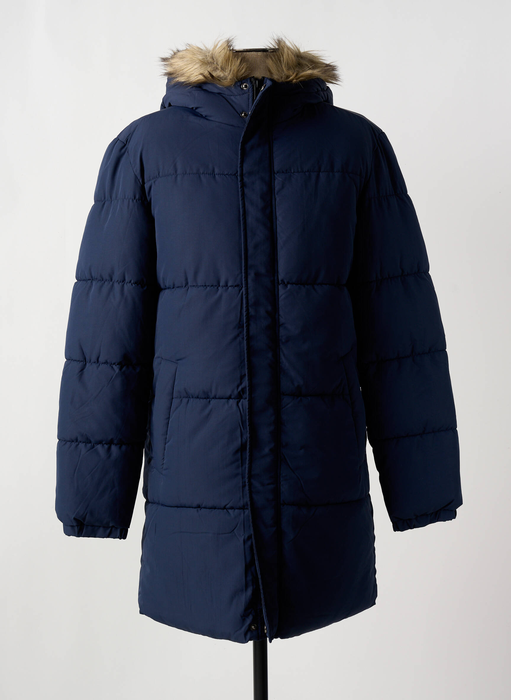 Doudoune Femme Manches Longues Mauve - Taille M, Neuve Avec étiquettes, Matière Polyester - Style Décontracté Hiver