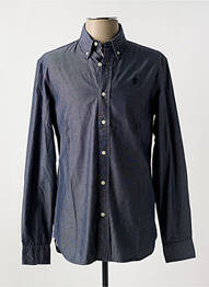 Chemise manches longues manches longues bleu TIMBERLAND homme