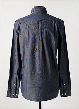 Chemise manches longues manches longues bleu TIMBERLAND homme