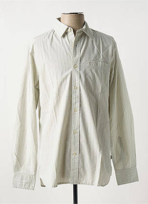 Chemise manches longues manches longues gris clair TIMBERLAND homme