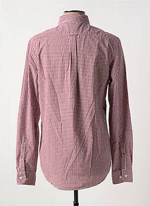Chemise manches longues manches longues rouge TIMBERLAND homme