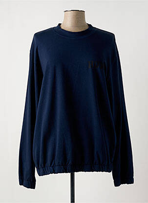 Sweat-shirt manches longues manches longues bleu HUMILITY femme