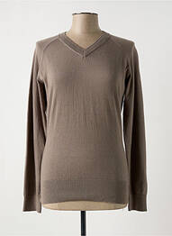 Pull col v manches longues gris TIMBERLAND femme