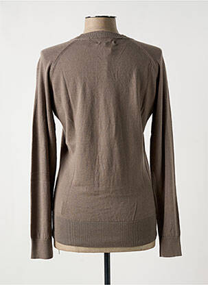 Pull col v manches longues gris TIMBERLAND femme
