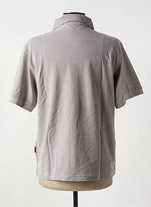 Polo fermeture boutonnée sur le devant manches courtes gris SLAZENGER homme