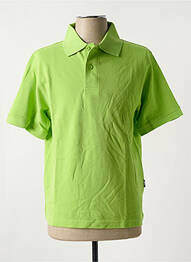 Polo fermeture boutonnée sur le devant manches courtes vert SLAZENGER homme