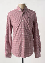Chemise manches longues rouge TIMBERLAND pour homme seconde vue