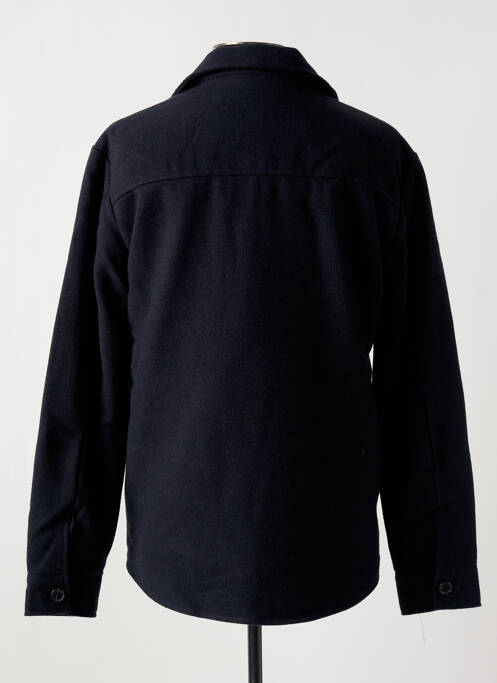 Manteau court poches sans capuche bleu JACK & JONES homme