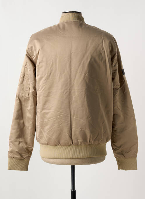 Blouson beige JACK & JONES pour homme