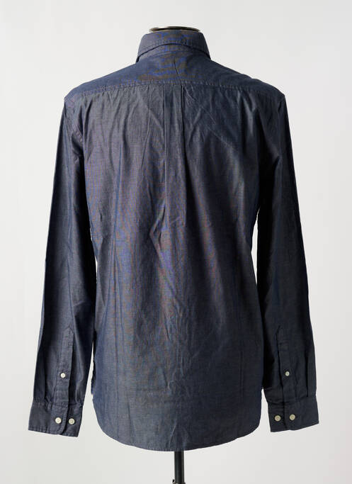 Chemise manches longues bleu TIMBERLAND pour homme