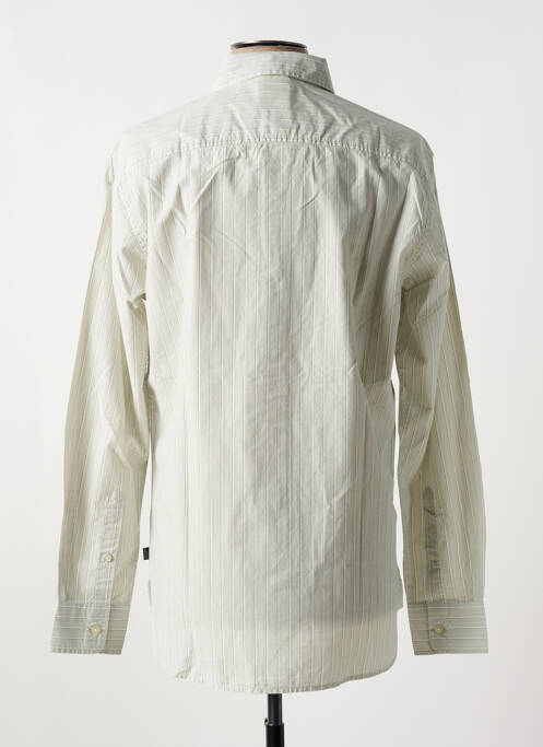 Chemise manches longues gris clair TIMBERLAND pour homme