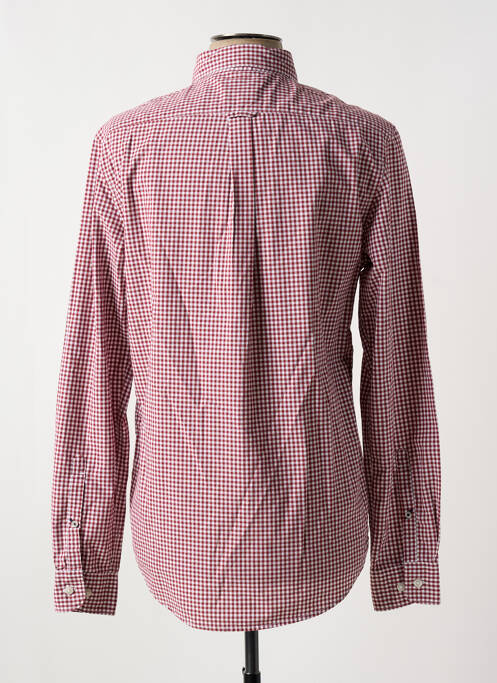 Chemise manches longues rouge TIMBERLAND pour homme