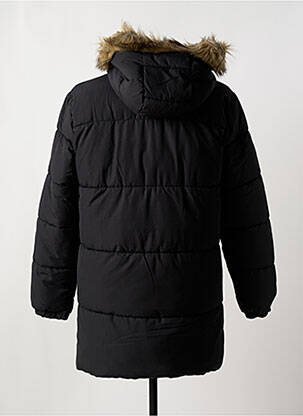Doudoune manches longues a capuche noir JACK & JONES homme