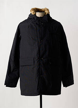 Parka manches longues a capuche noir TED LAPIDUS homme
