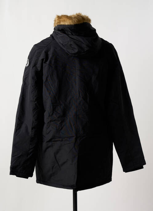 Parka finition intérieure doublure polaire a capuche noir TED LAPIDUS homme