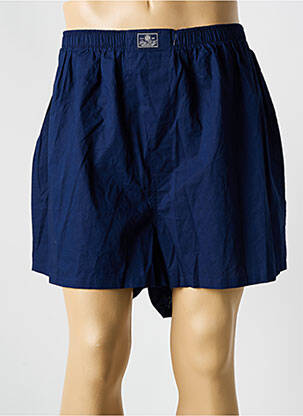Caleçon tissage popeline bleu fonce RALPH LAUREN homme