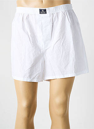 Caleçon tissage popeline blanc RALPH LAUREN homme