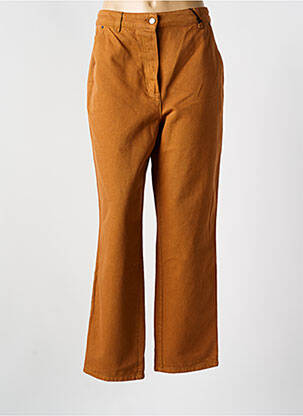 Jeans boyfriend taille normale taille normale orange CAROLL femme