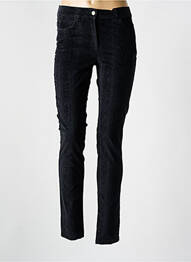 Pantalon slim stretch taille normale gris CAROLL femme