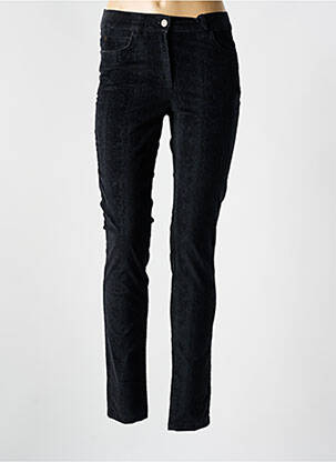 Pantalon slim stretch taille normale gris CAROLL femme