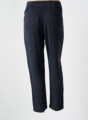 Pantalon 7/8 fermeture zippée sous rabat boutonné taille normale gris LOIS femme