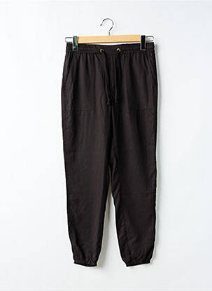 Jogging poches taille normale noir REIKO femme