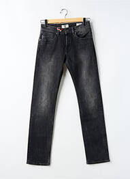 Jeans coupe droite fermeture boutonnée sur le devant taille basse noir LEE COOPER homme