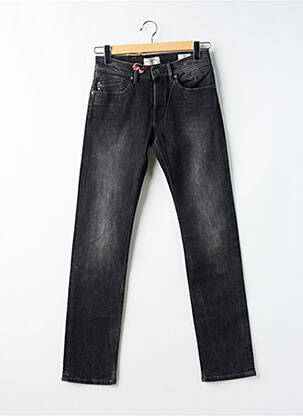 Jeans coupe droite fermeture boutonnée sur le devant taille basse noir LEE COOPER homme