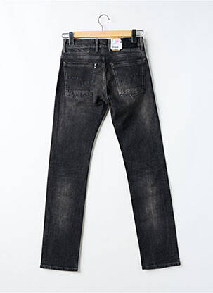 Jeans coupe droite fermeture boutonnée sur le devant taille basse noir LEE COOPER homme