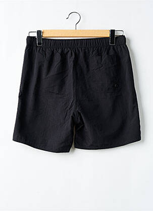Short de bain effet matière satinée noir CHEVIGNON homme