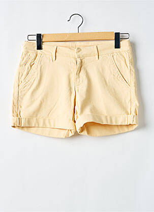 Short taille à pinces taille normale beige REIKO femme