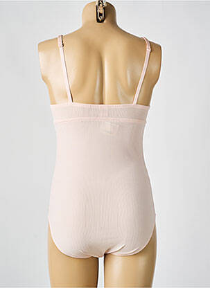 Body lingerie stretch rose FRANCOISE SAGET femme