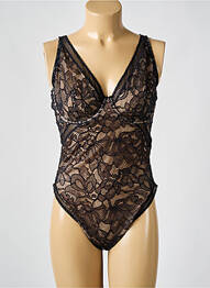 Body lingerie stretch noir WOLFORD femme