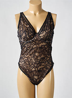 Body lingerie stretch noir WOLFORD femme