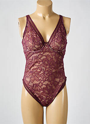 Body lingerie stretch rouge WOLFORD femme