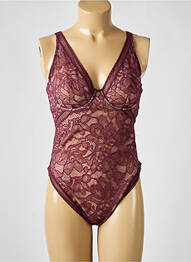 Body lingerie stretch rouge WOLFORD femme