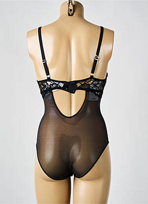 Body lingerie broderie noir WOLFORD femme