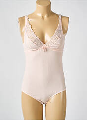 Body lingerie rose FRANCOISE SAGET pour femme seconde vue