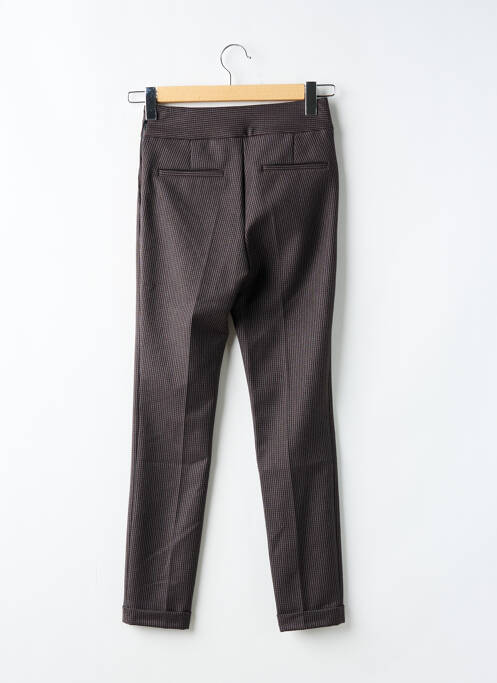 Pantalon 7/8 taille haute taille haute gris CAROLL femme